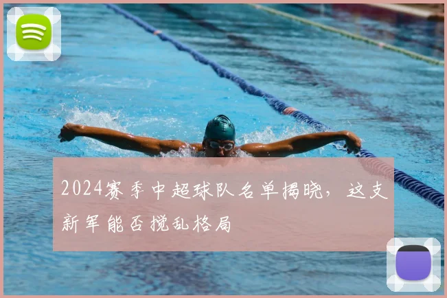 2024赛季中超球队名单揭晓，这支新军能否搅乱格局